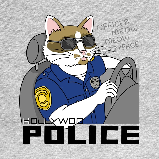 Officer Meow Meow Fuzzyface by JuanGuilleBisbal